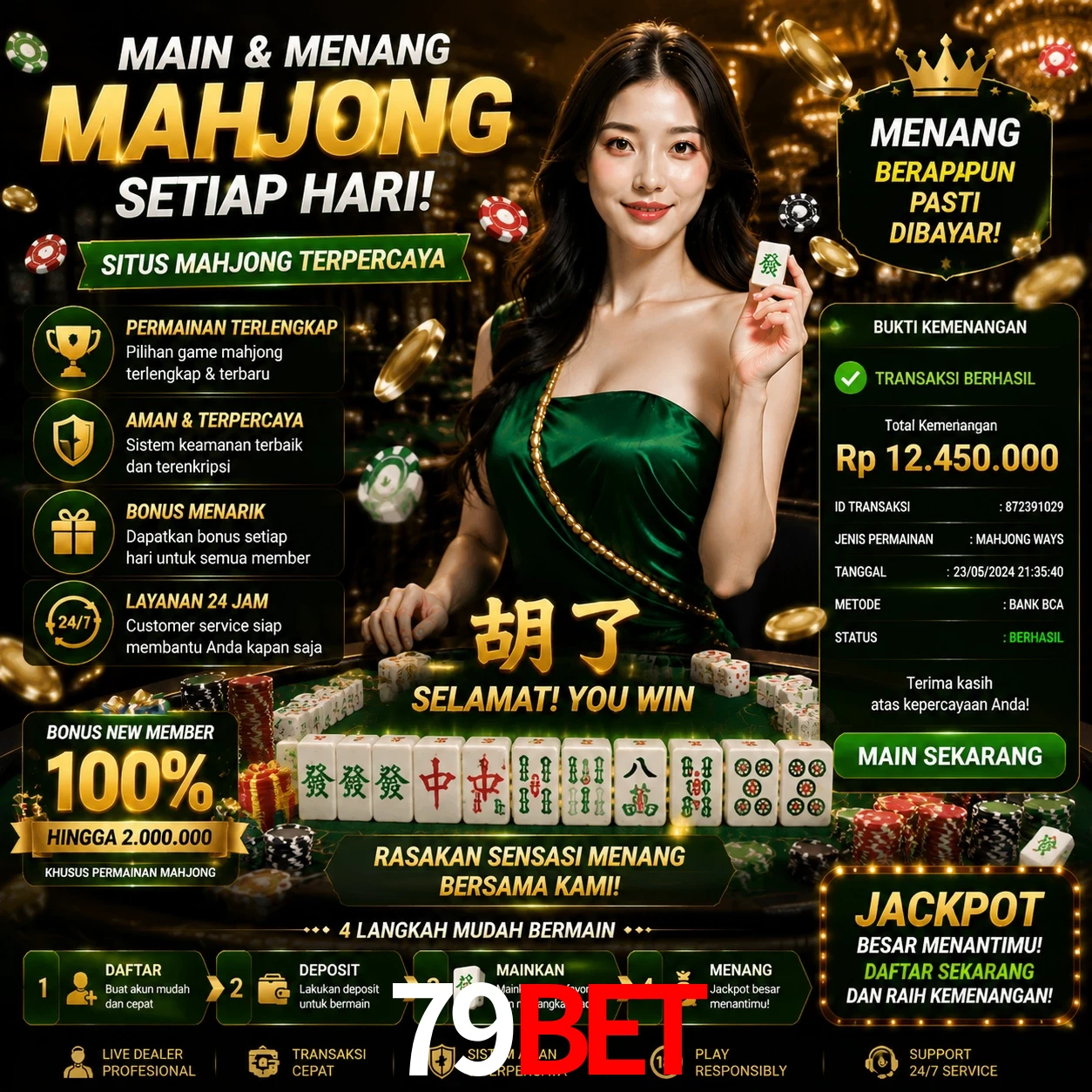 Ganhar e sacar na 79bet